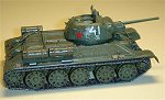 Tanque medio T-34/76 Modelo 43 con torreta Cheliabinsk (Unión Soviética)