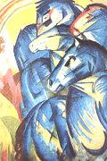 Franz Marc. Der blauer Reiter