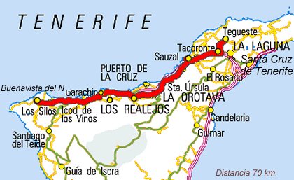 Miradores zonas norte de Tenerife