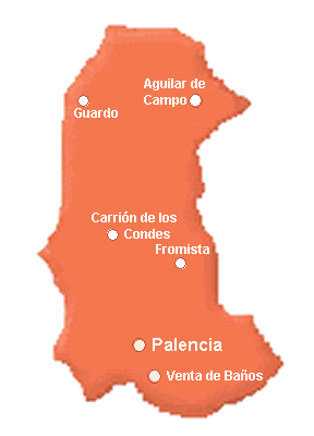 Maoa provincial de Palencia