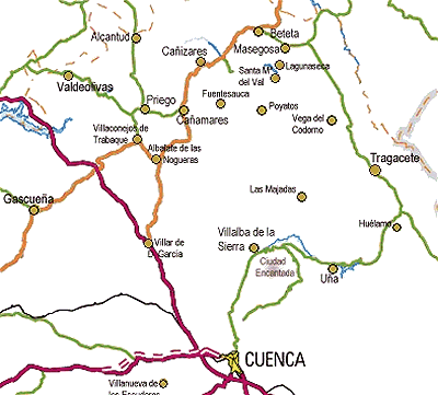 Ruta de la serranía de Cuenca